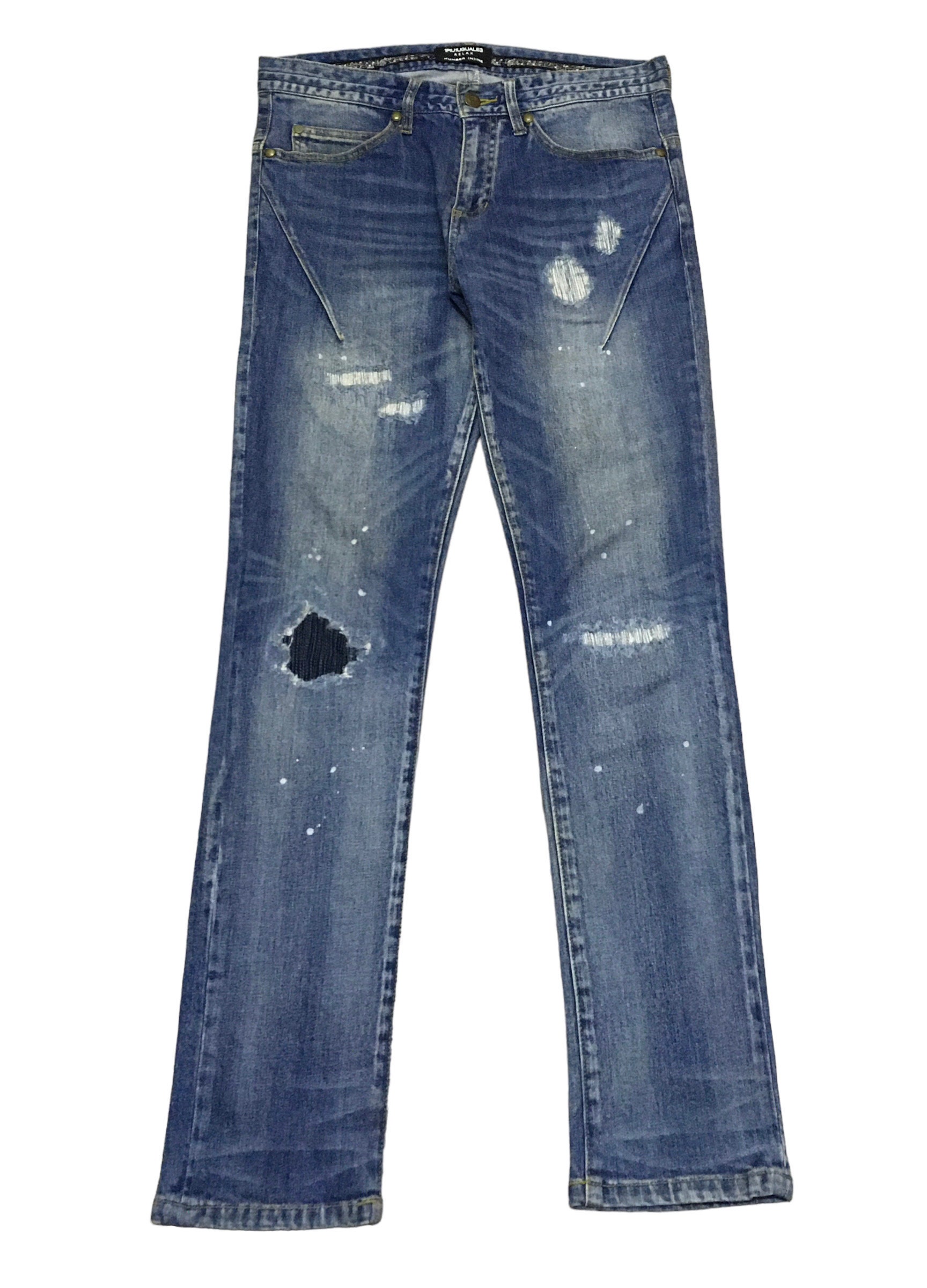 Rare Design Vintage Japanese Brand Number Nine Jeans 2000s Rare Design Vintage Japanese Brand Number Nine Jeans 2000s