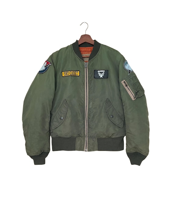 ジャケット・アウター 00s old AVIREX commercial logo N-2B rare メンズ 00s old AVIREX commercial logo N-2B rare