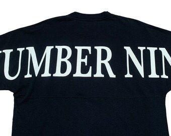 トップス Rare Number (N)ine Spell Out Leopard Tee Amazon.com: Leopard Number 28 Athlete Sports Jersey