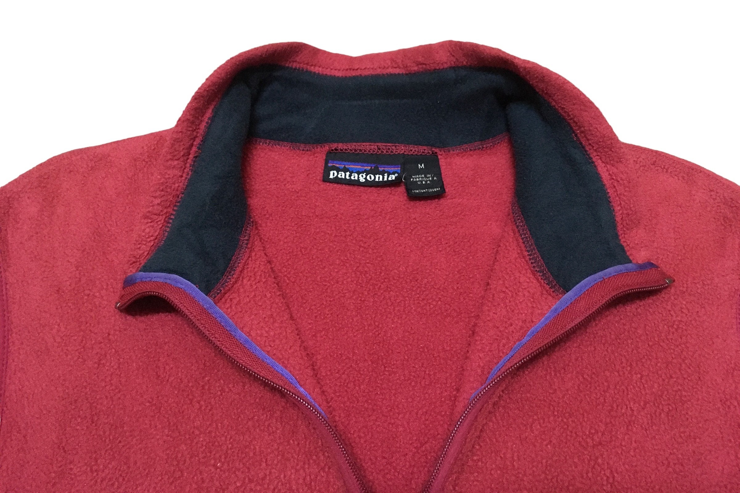 Rare Design Vintage Brand Patagonia Fleece Vests 1990s - Etsy
