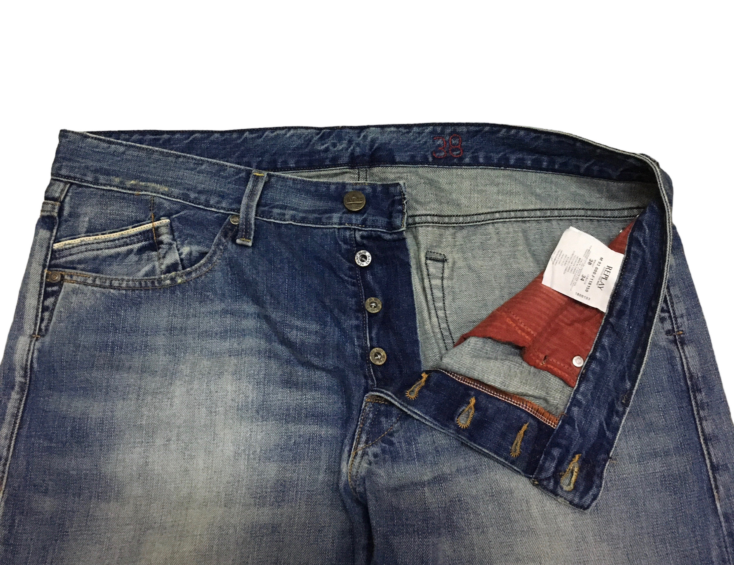 Rare Design Vintage Brand Replay Oversized Jeans 1990s - Etsy