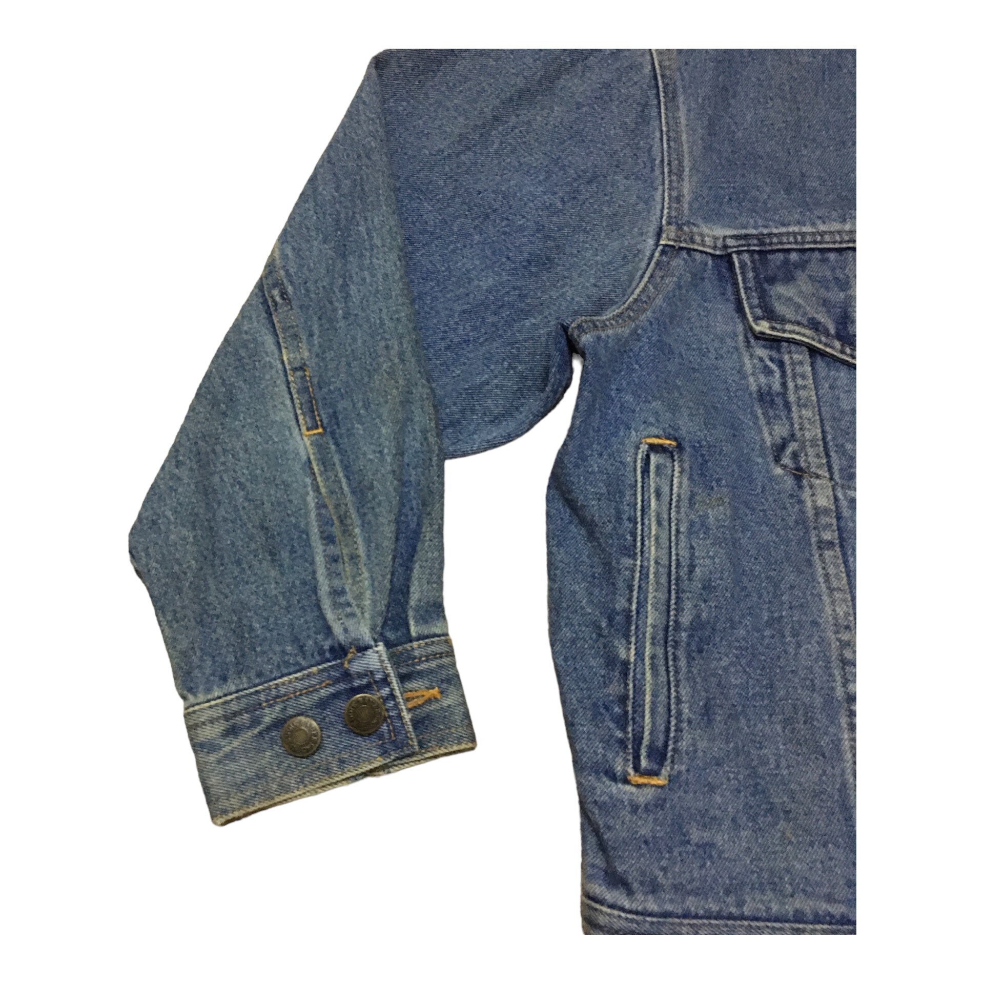 ジャケット・アウター <Eddie Bauer> Denim Trucker Jacket 90s Vintage 90's Eddie Bauer Men's Denim Trucker Jacket Size XL