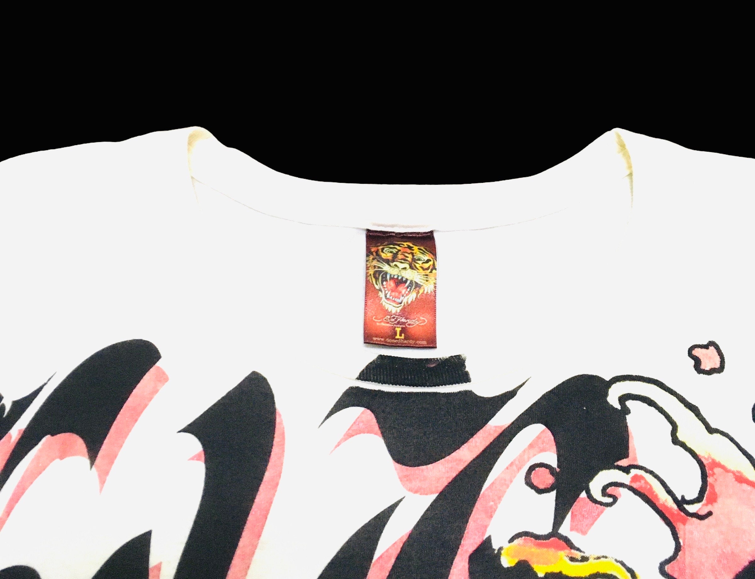 Rare Design Vintage Brand Ed Hardy Full Print T-shirt 2000s - Etsy