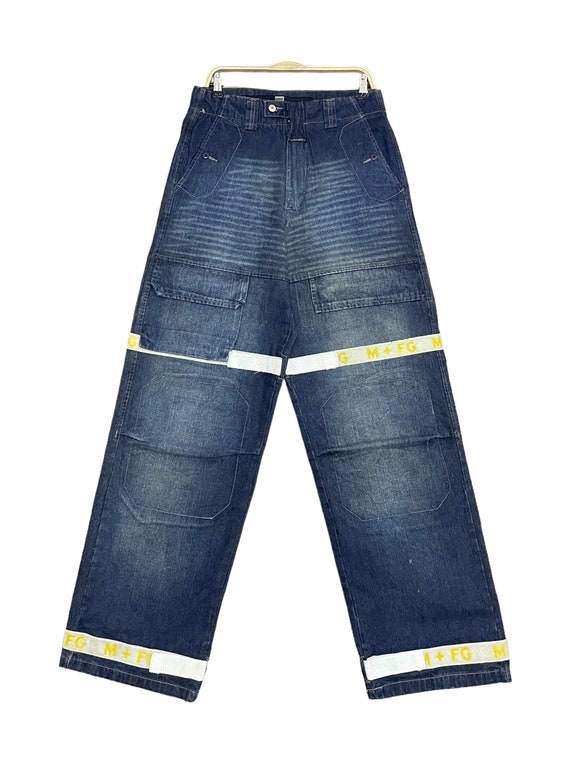 Rare Design Vintage Brand Marithe Francois Girbaud Jeans 1990s 