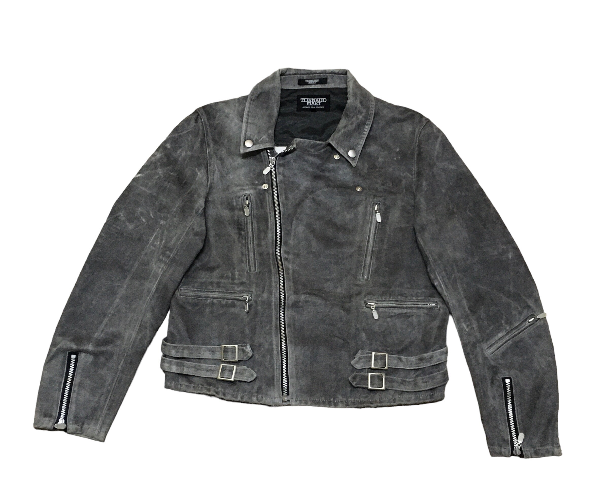 Rare Design Vintage Tornado Mart Double Collar Jacket 1990a - Etsy