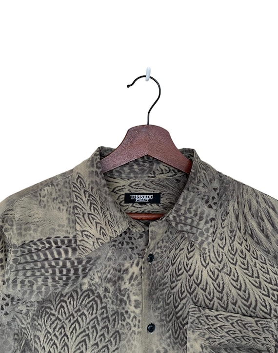 Rare Vintage Brand Tornado Mart Leopard Shirt 1990s - Etsy