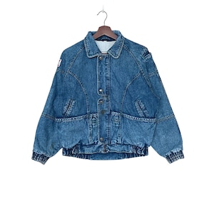 Vintage Valentino Denim Jacket - Etsy