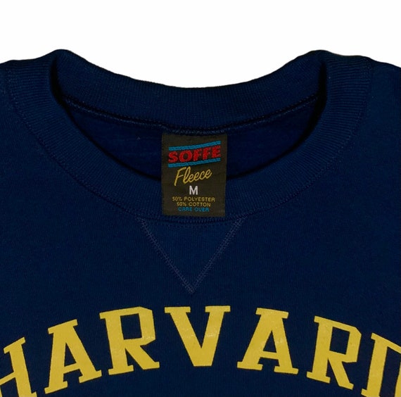Rare Design Vintage University Of Harvard Sweatsh… - image 5