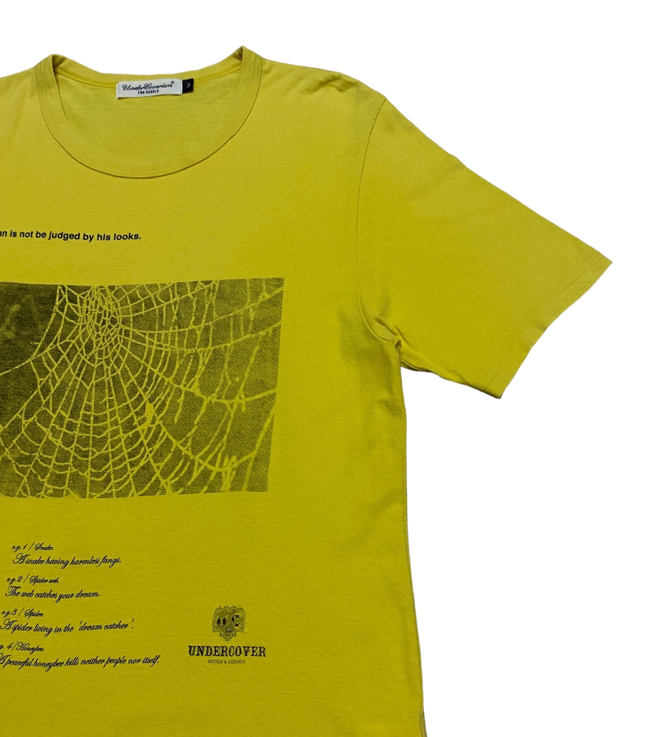 Rare Design Vintage Japanese Brand Undercover T-shirt 2000s - Etsy