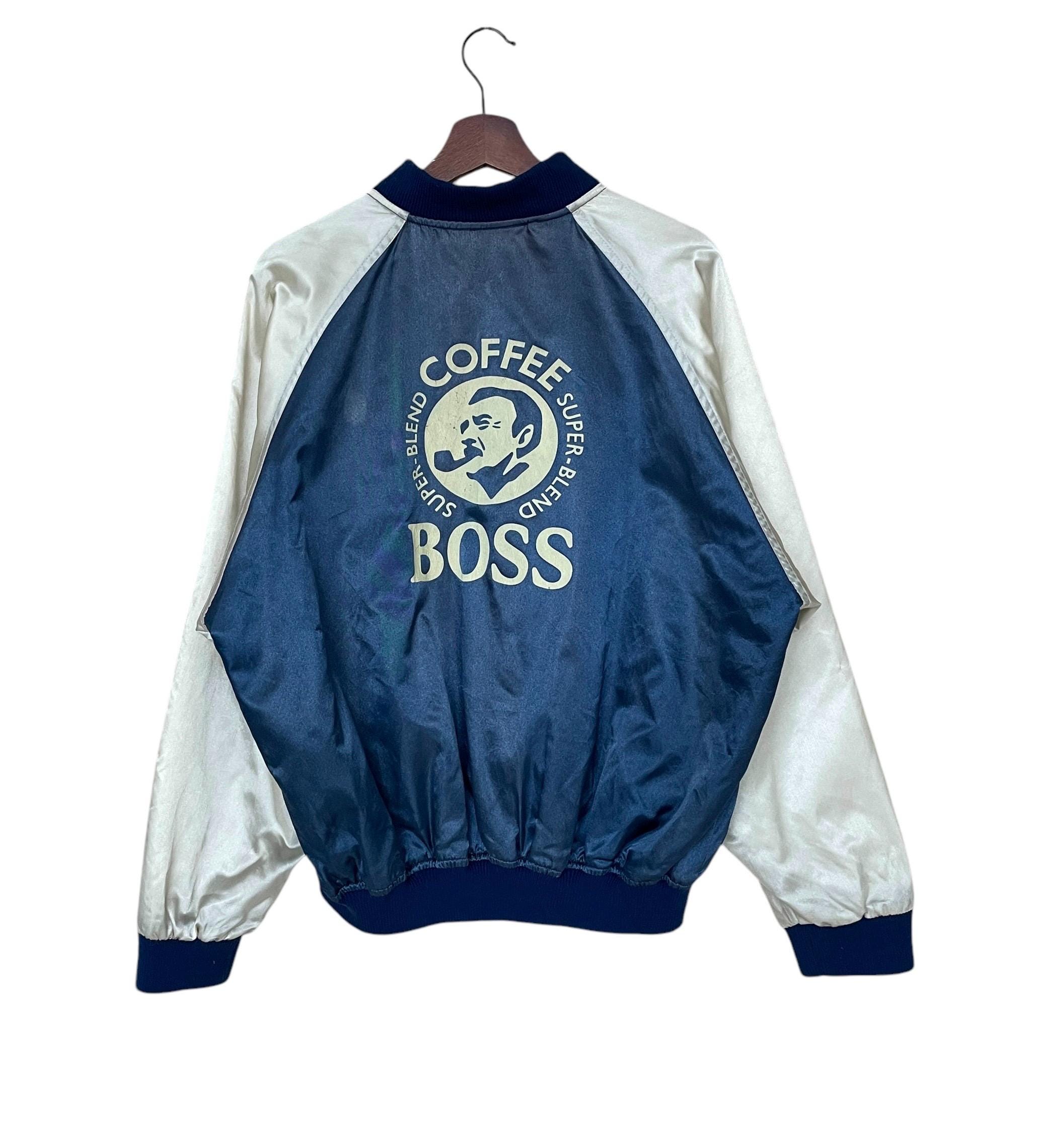 Rare Vintage Japanese Brand Suntory Coffee Sukajan Jacket 1990s - Etsy