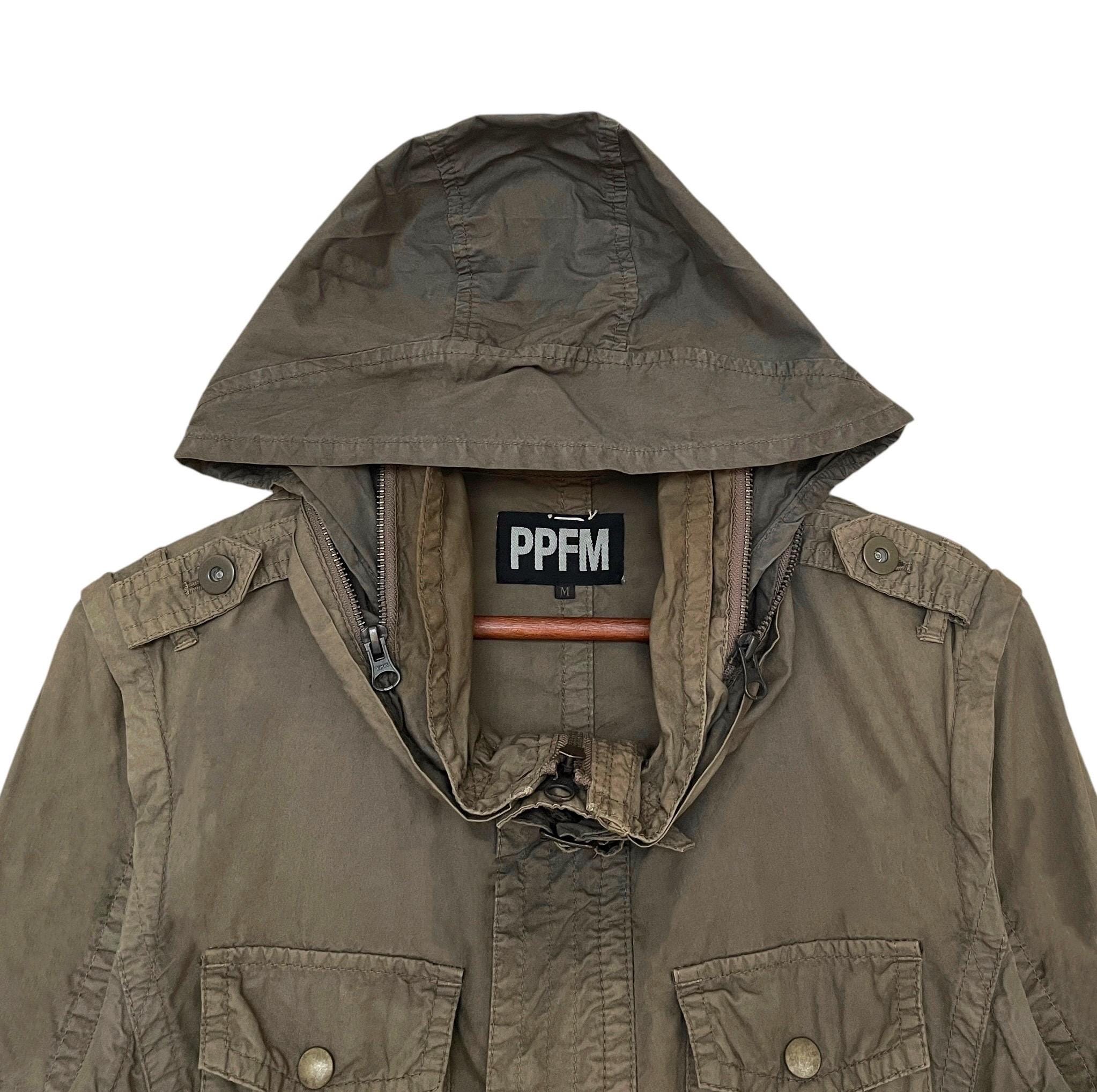 希少なヴィンテージ日本ブランド PPFM タクティカル ジャケット 1990 