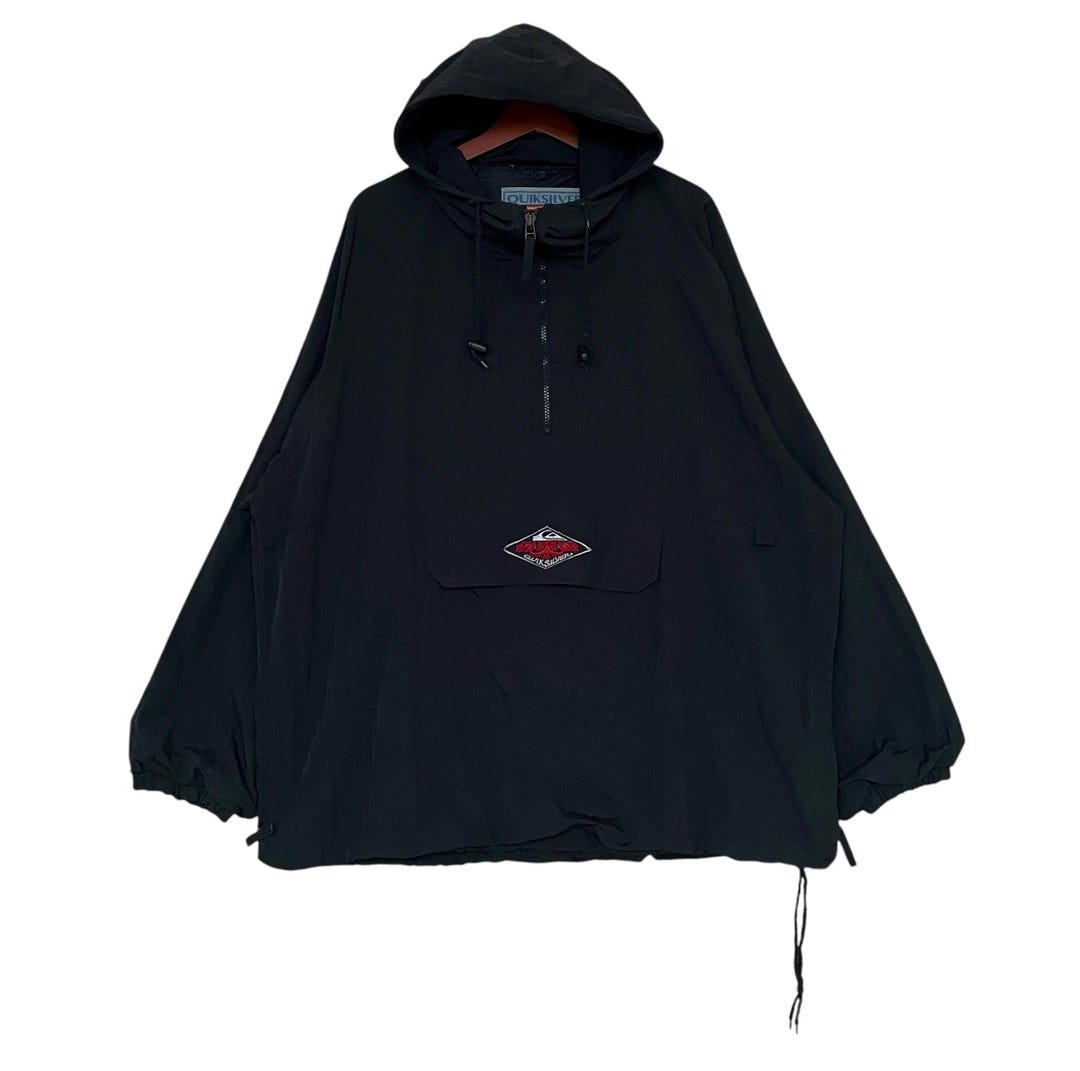 希少なデザイン ヴィンテージ ブランド クイックシルバー アノラック