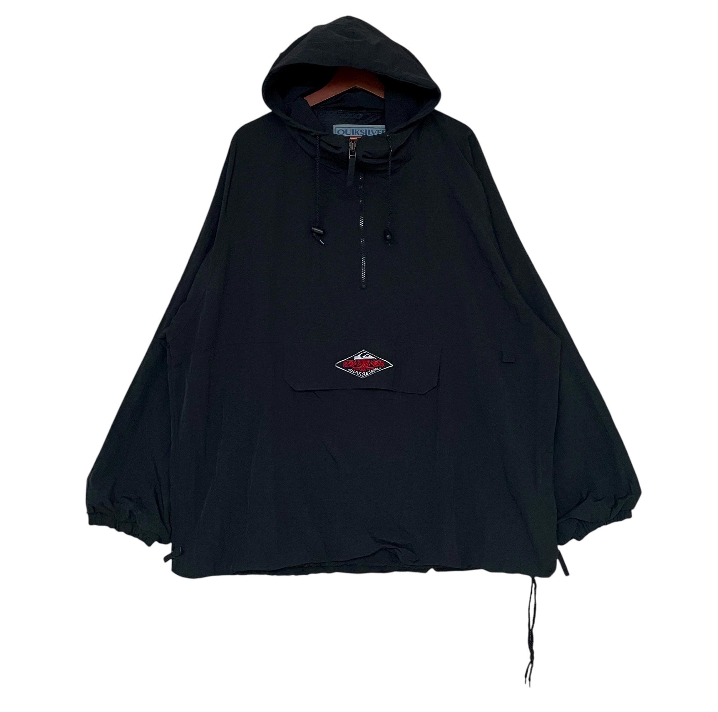 希少なデザイン ヴィンテージ ブランド クイックシルバー アノラック