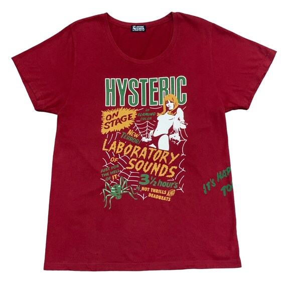 Rare Vintage Brand Hysteric Glamour Naked Girl T-shirt 2000s