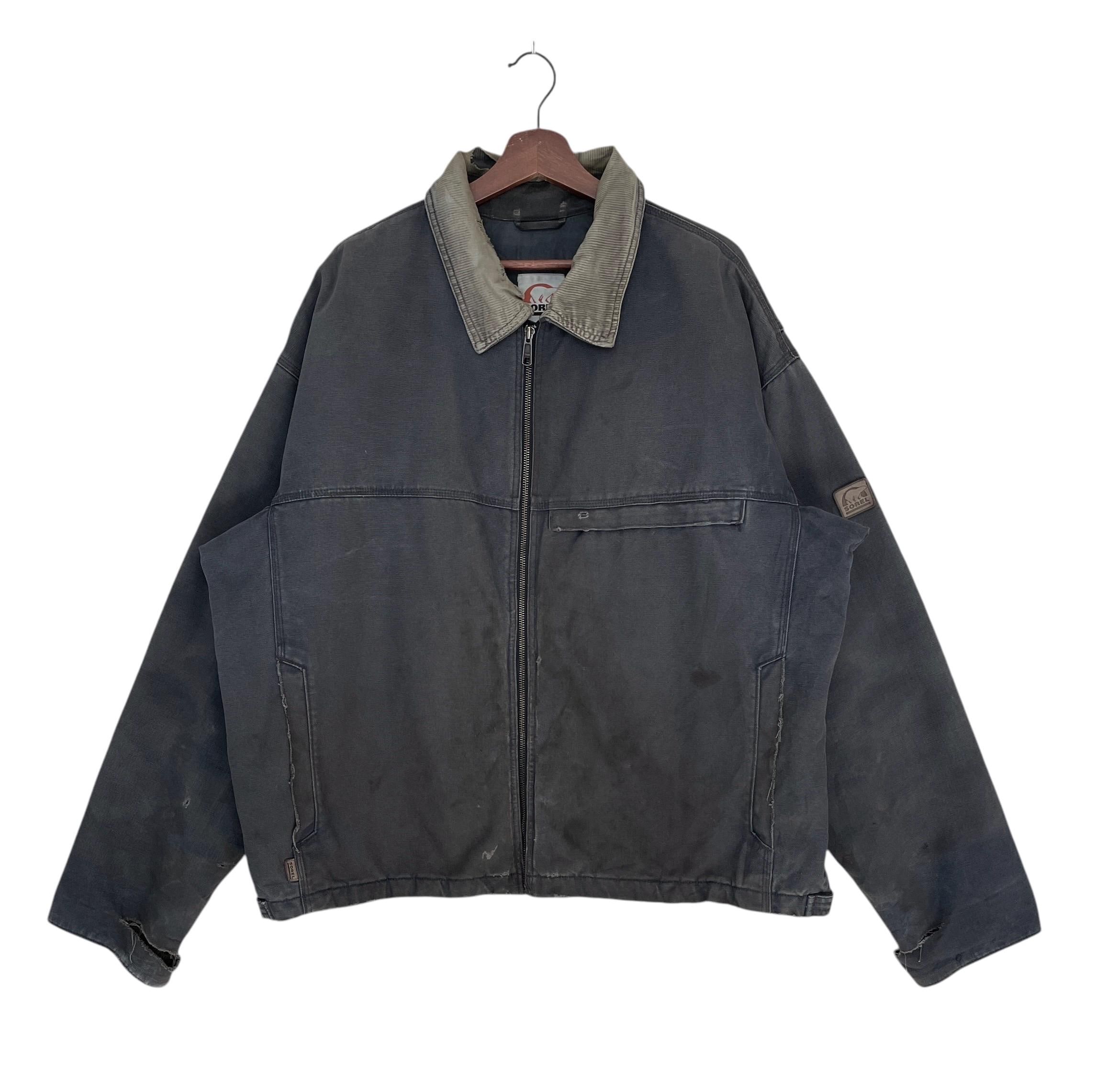 Rare Design Vintage Brand Sorel Dark Canvas Jacket 1990s - Etsy