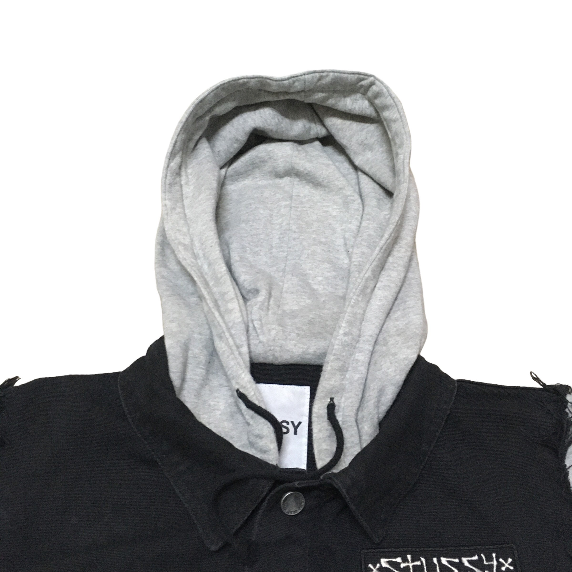Rare Design Vintage Brand Stussy Skate Jacket Hoodie 2000s Rare Design Vintage Brand Stussy Skate Jacket Hoodie 2000s