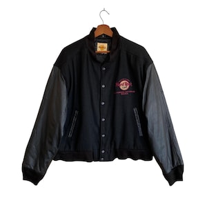 Hard Rock Cafe Leather Jacket - Etsy