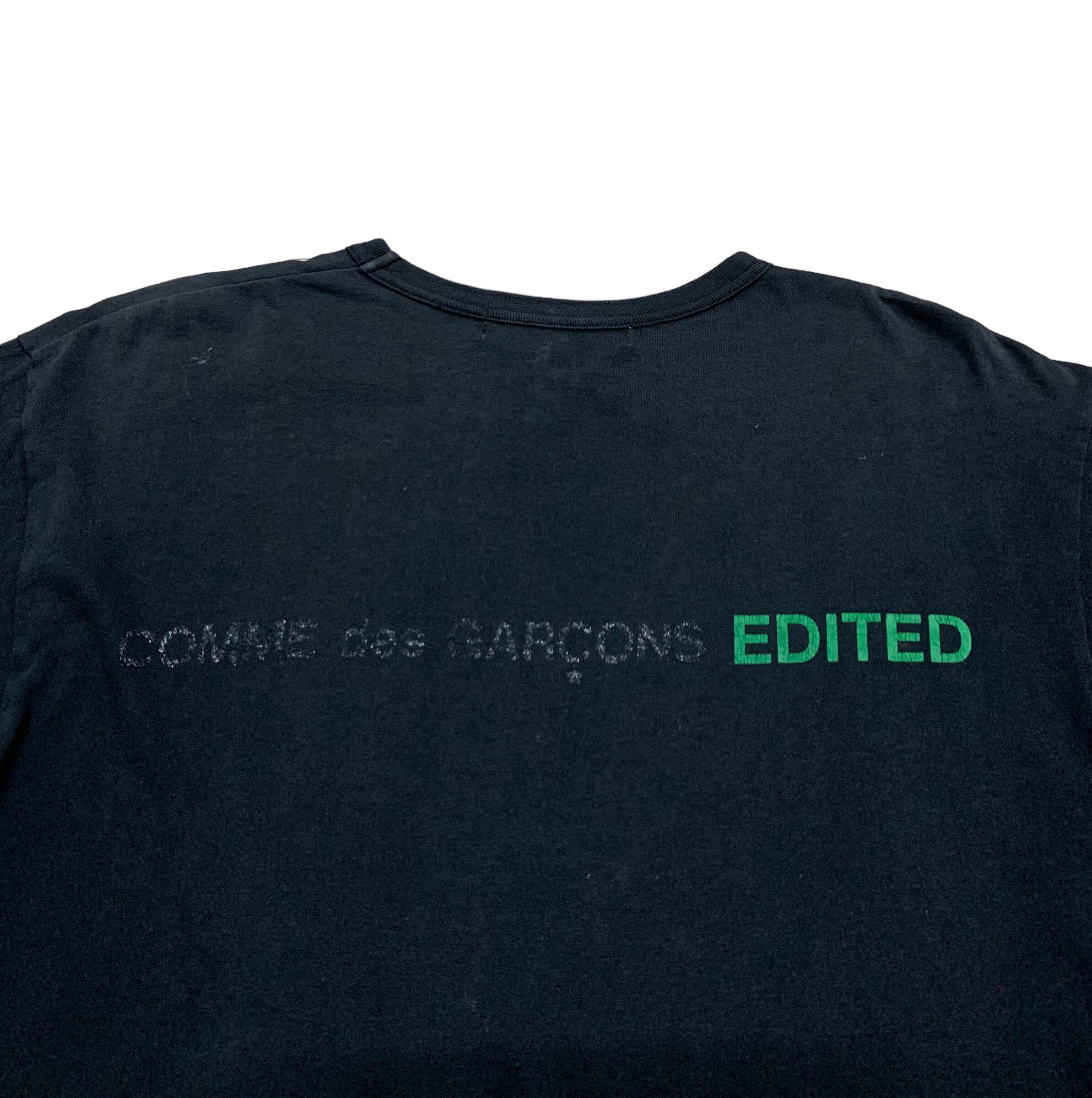 Rare Design Vintage Comme Des Garcons Edited T-shirt 2000s - Etsy