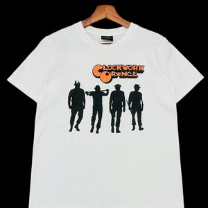 Rare Design Vintage Movie Clockwork Orange Stanley Kubrick Tshirt 2000s