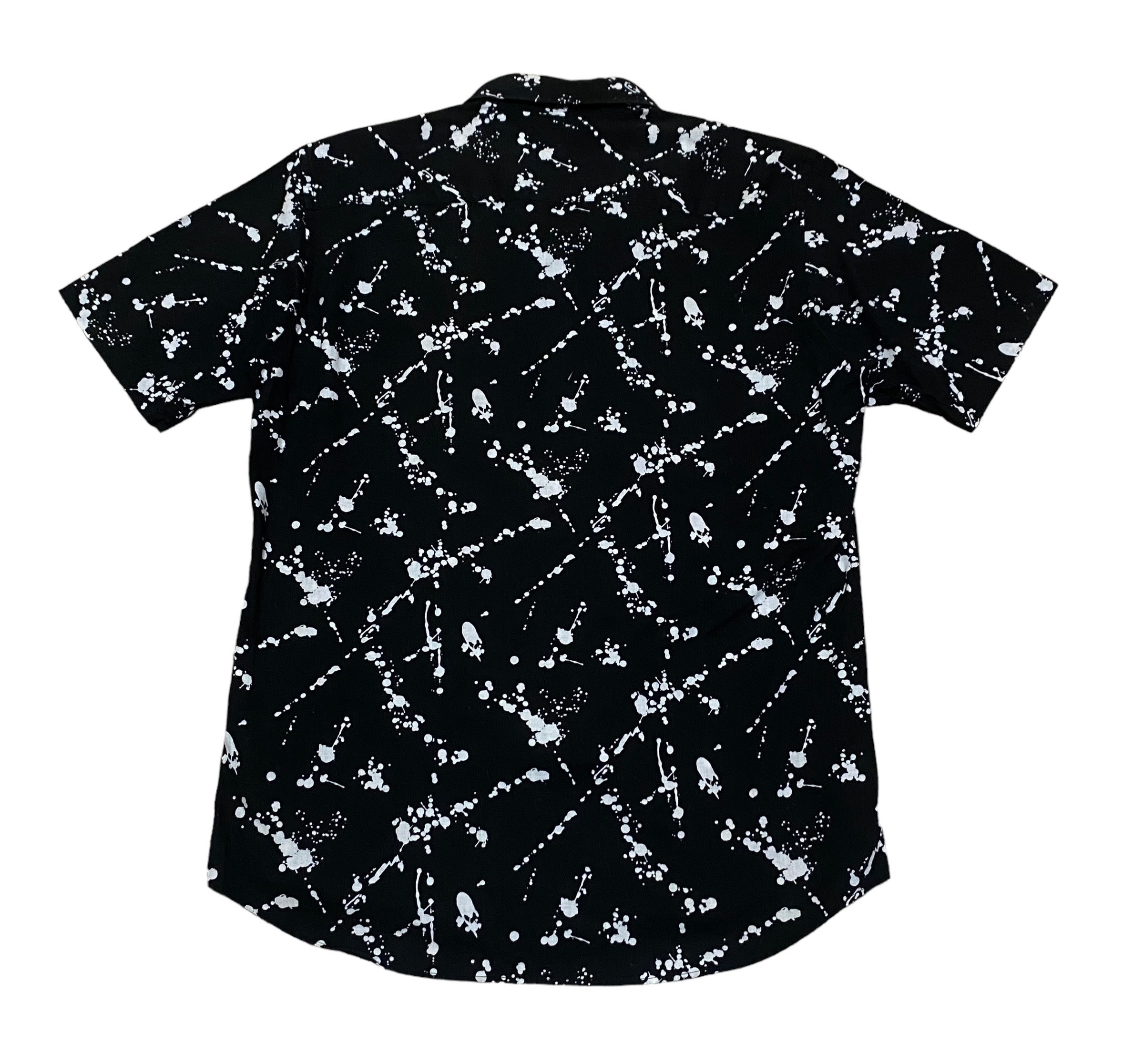 Tornado Mart Polo Shirt, Short Sleeve, Half Zip, All-Over