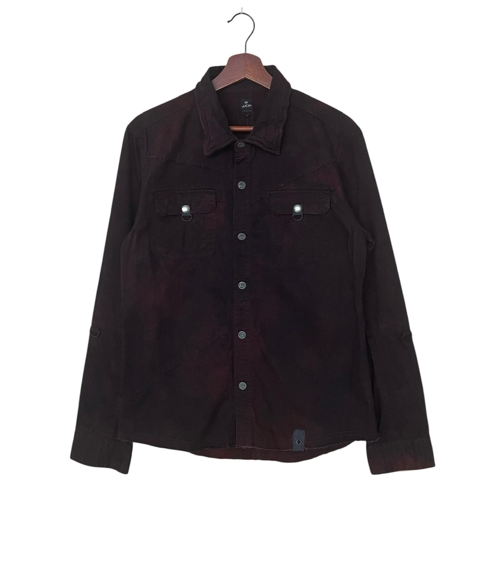 00s semantic design destroy flared denim Rare Vintage Japanese 