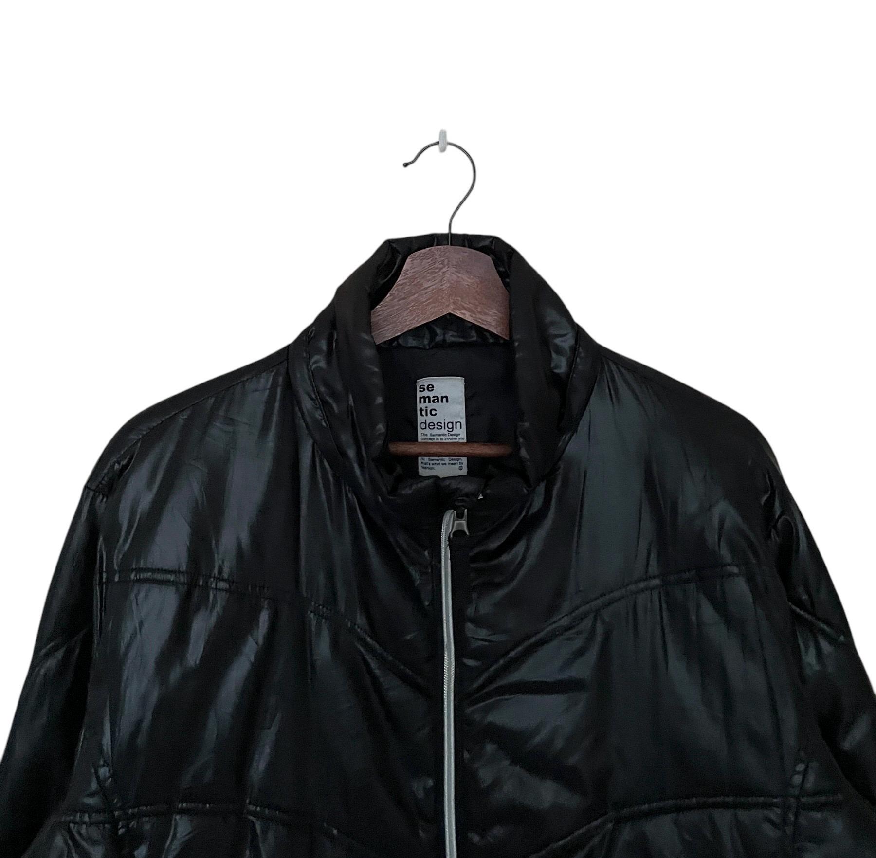 ジャケット・アウター kaoyorinakami logo leather like jacket UNDERCOVER 30th Anniv. Leather Sleeve Down Jacket Details