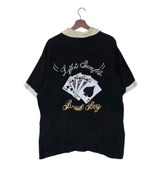 Japanese brand bowling shirt - Gem Japanese brand bowling shirt - Gem