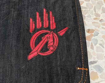 在庫処分 半額 Japanese label アウトレット Jeansセール damage MIDAS9 00s パンツ