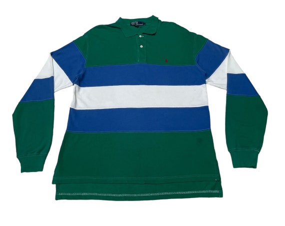 新規購入 Polo Brand Vintage Design Rare Ralph Shirt Rugby Lauren トップス