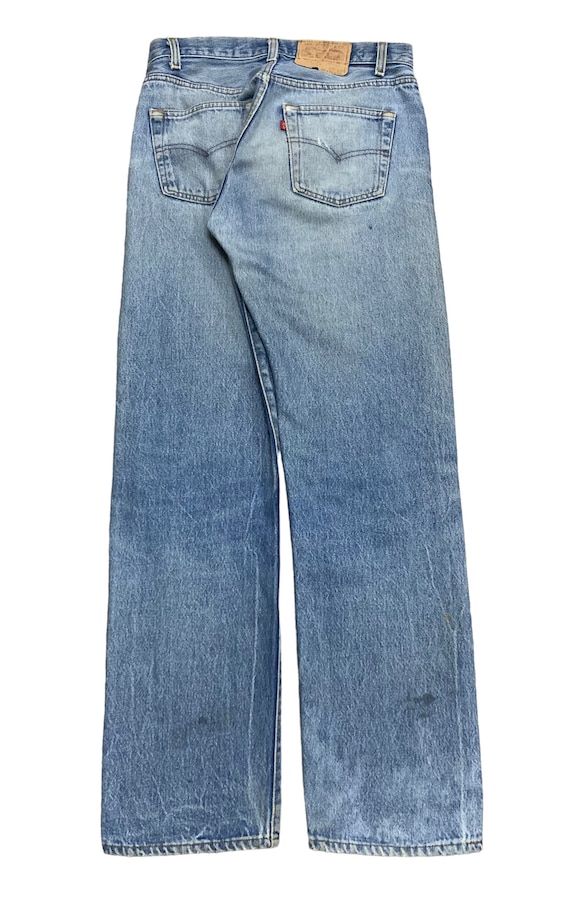 Rare Vintage Levi's 501 Made in Usa Patchwork Jeans 1980s - Etsy