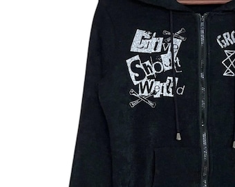 Rare Vintage Japanese Brand Ghost of Harlem Velvet Hoodie 2000s - Etsy