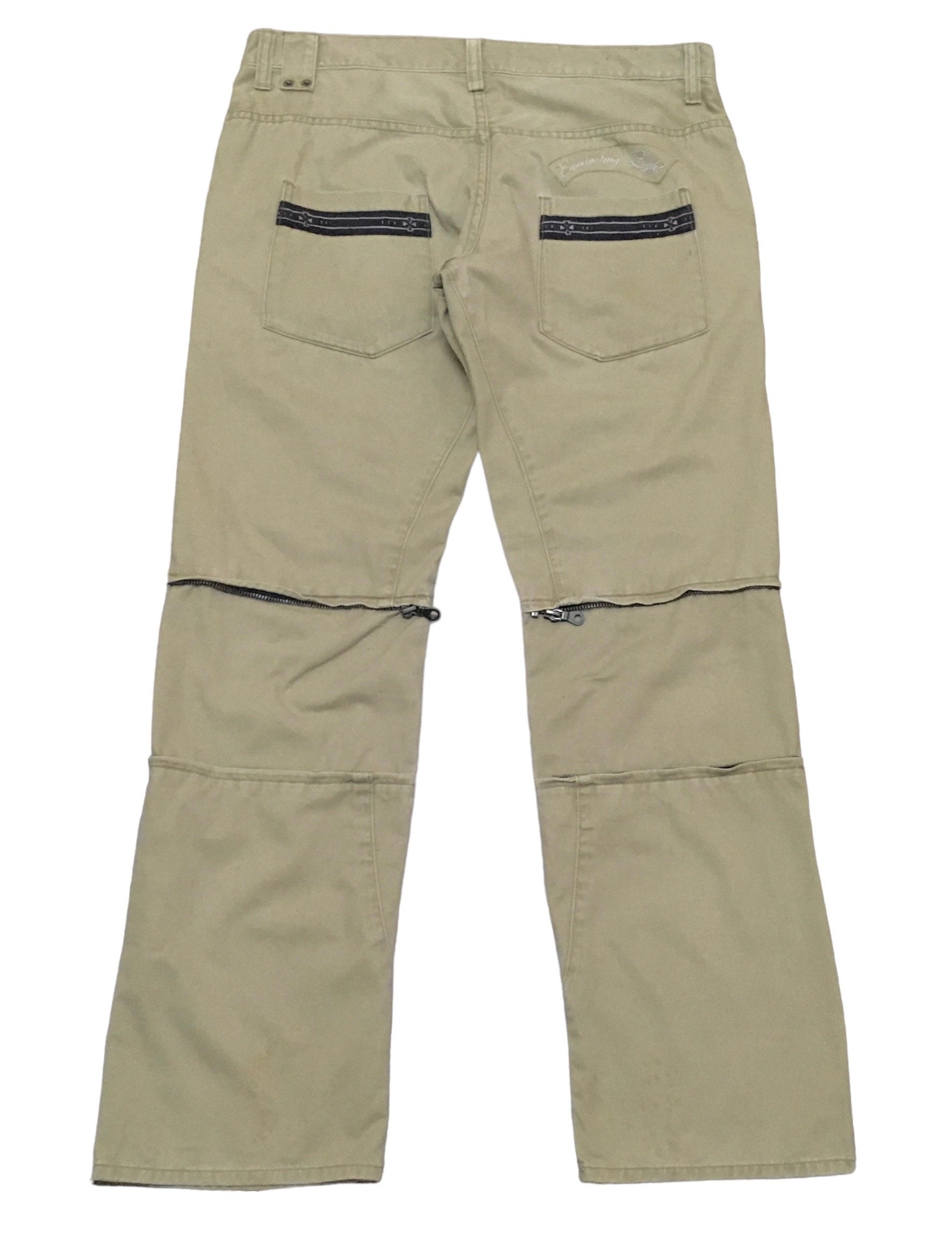 パンツ 00's japanese label PPFM bondage pants Rare Design Vintage Japanese Brand PPFM Bondage Pants 1990s - Etsy