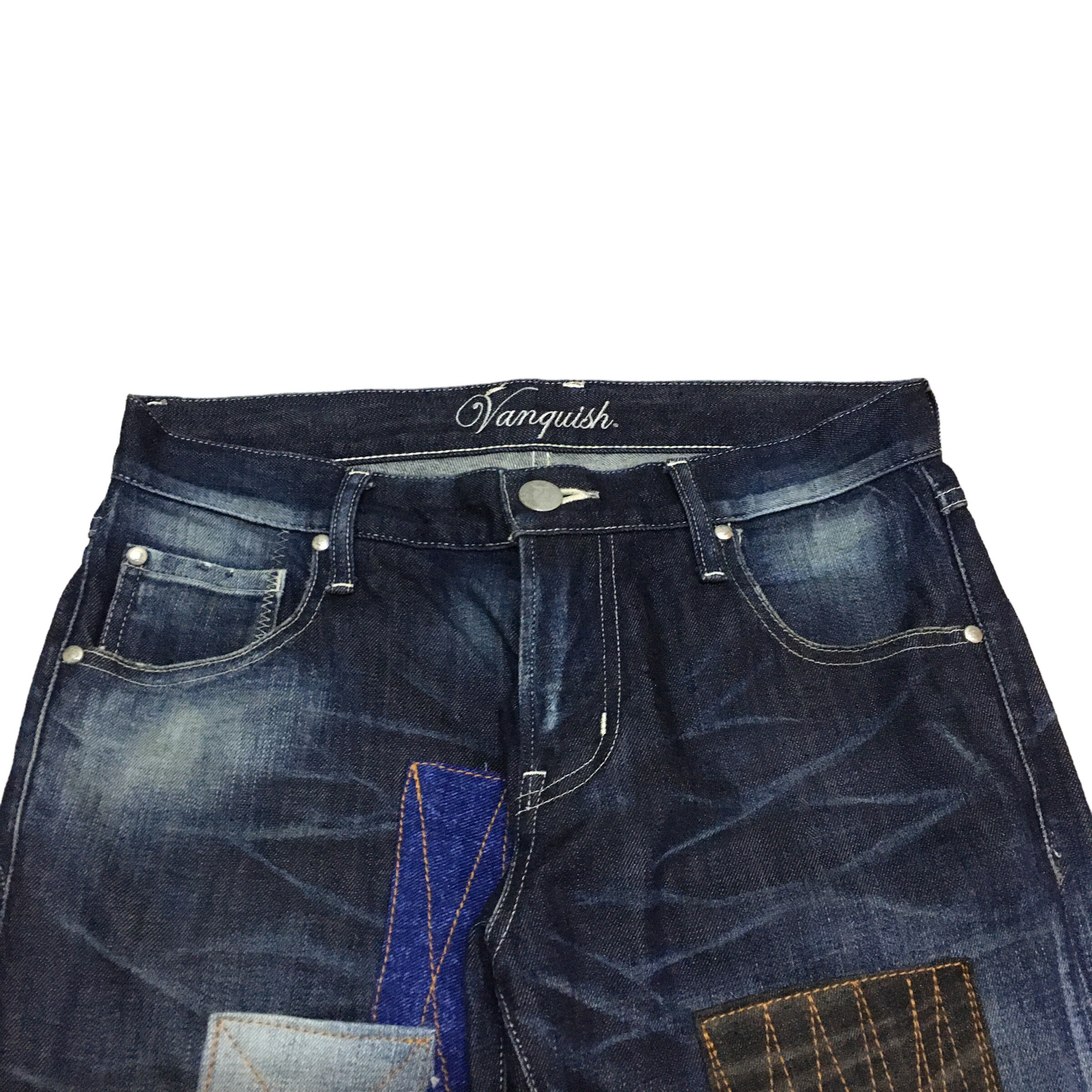 00s vanquish skinny denim Japanese label Vanquish Japanese 2000s 