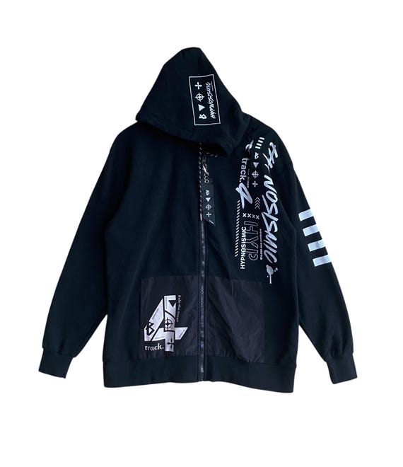 Rare Vintage Japanese Brand Zipper Hoodie 2000s - Etsy