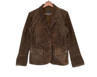 Diseño raro Vintage marca japonesa Marithe Francois Girbaud chaqueta 1990s