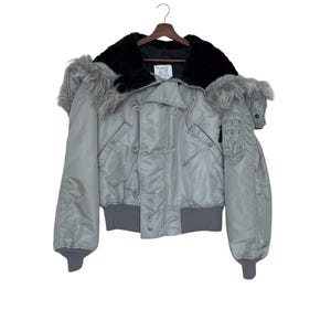 Vintage 1963 N-2B Mens USAF Aircrew Vietnam Pilot Jacket Fur