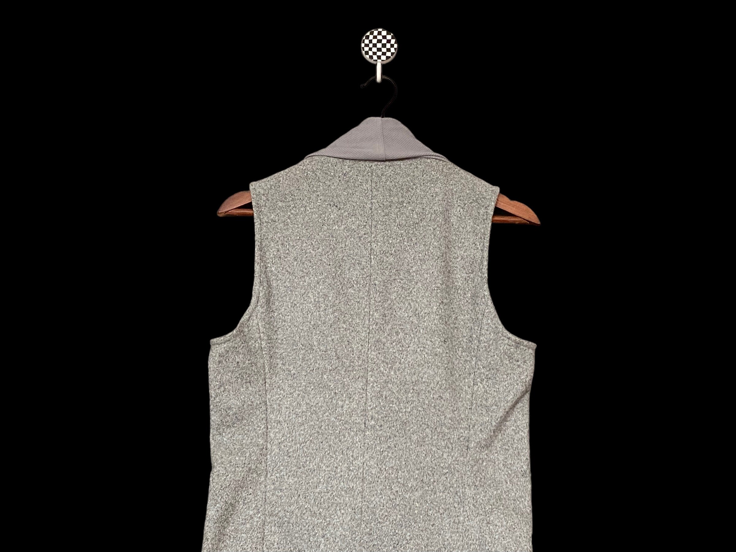 トップス tornadomart coating vest y2k archive Tornado Mart