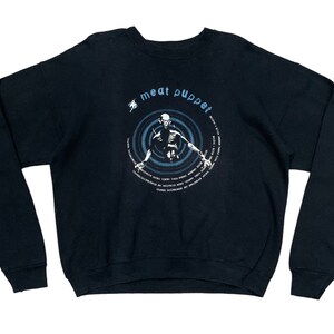 Rare Design Vintage Video Game Meat Puppet Sweatshirt 1997s
