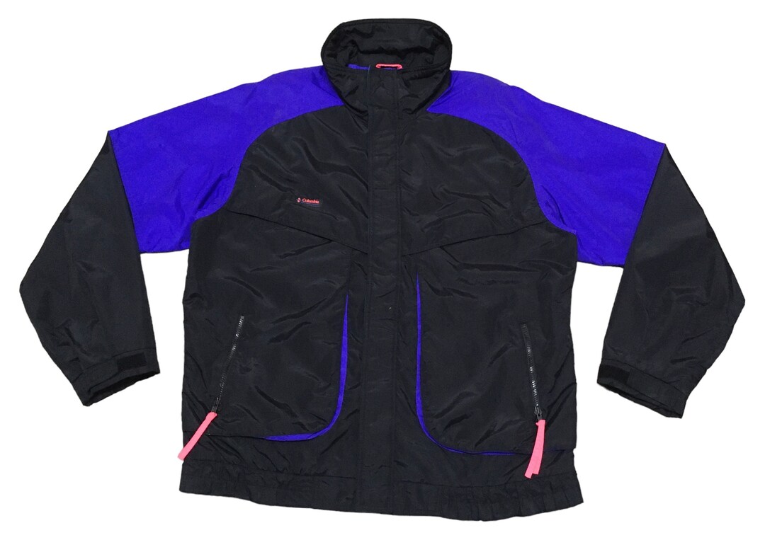 ウェア 90s Columbia fishing jacket Rare Design Vintage Brand Columbia Fishing Jacket 1990s - Etsy
