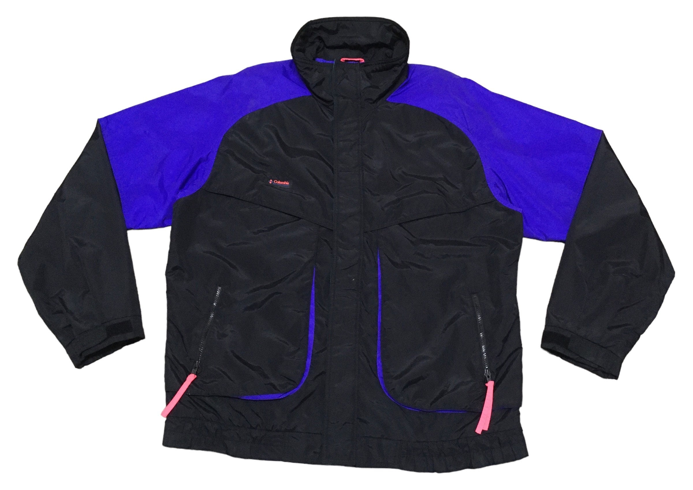 希少なデザイン ヴィンテージブランド コロンビア フィッシング