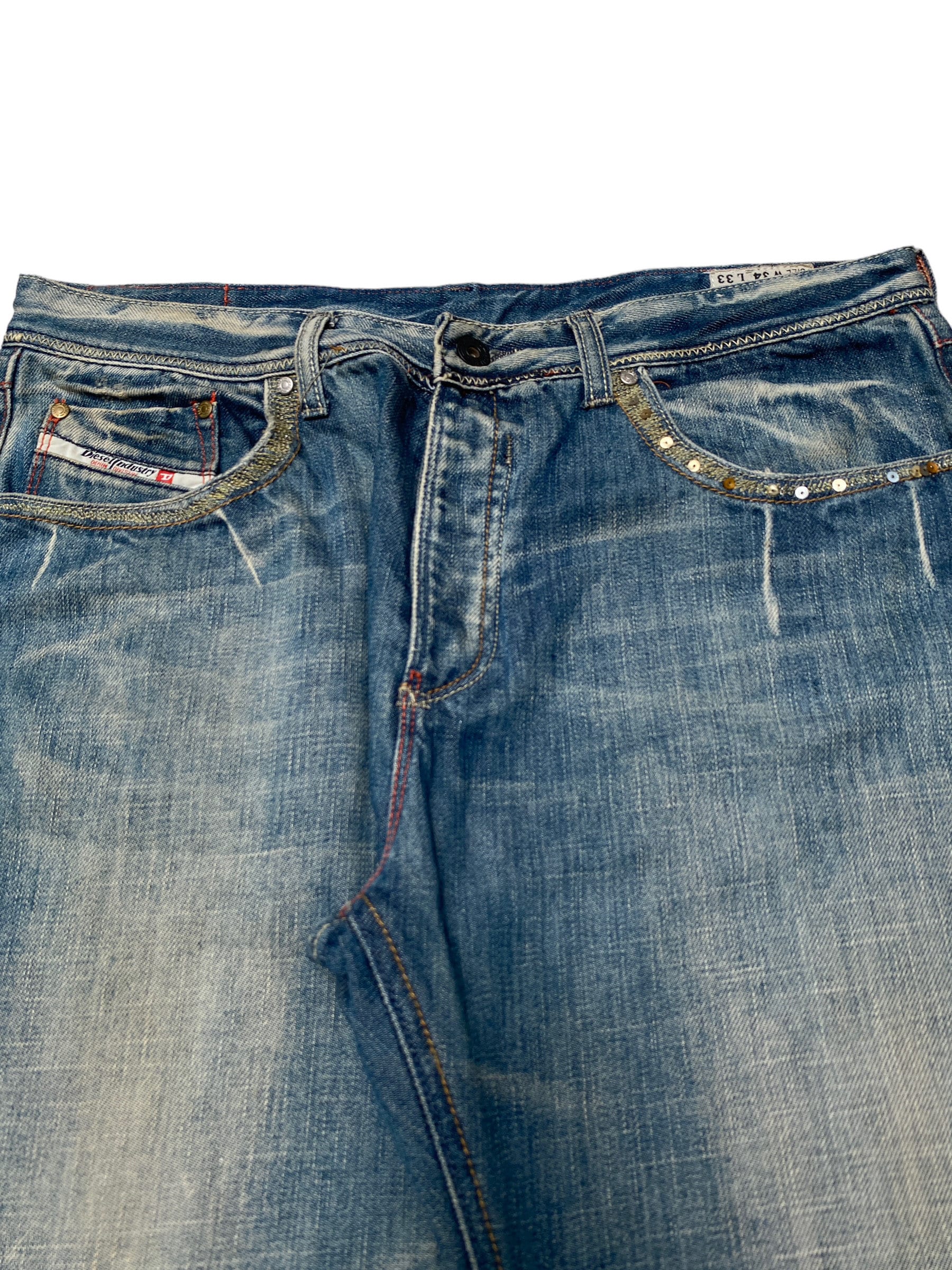 2000's archive diesel grunge denim pants S115326615 - パンツお