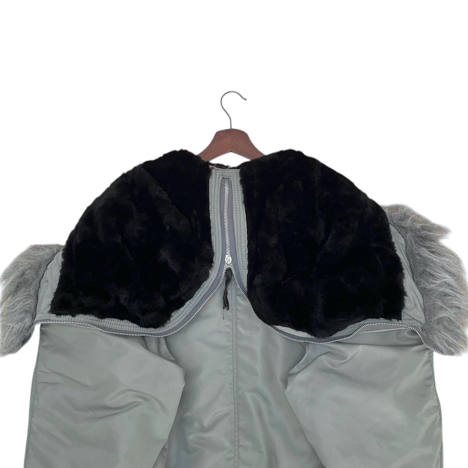 80s 90s usa製 ALPHA N-2B flight jacket Vintage ALPHA INDUSTRIES N-2B Flying Mans Fur Hooded Parka