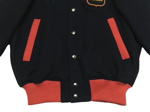 Rare Design Vintage Brand Mcgregor Varsity Jacket… - image 5