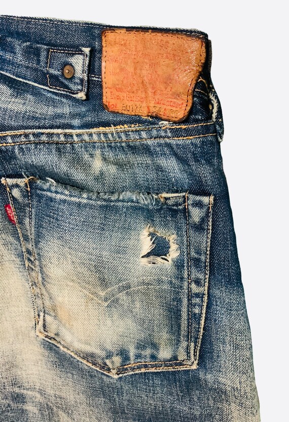 LVC Levi’s 501XX BIGE 赤耳 PatchWork Denim LVC Levi's 501XX BIGE 赤耳 PatchWork Denim - メルカリ