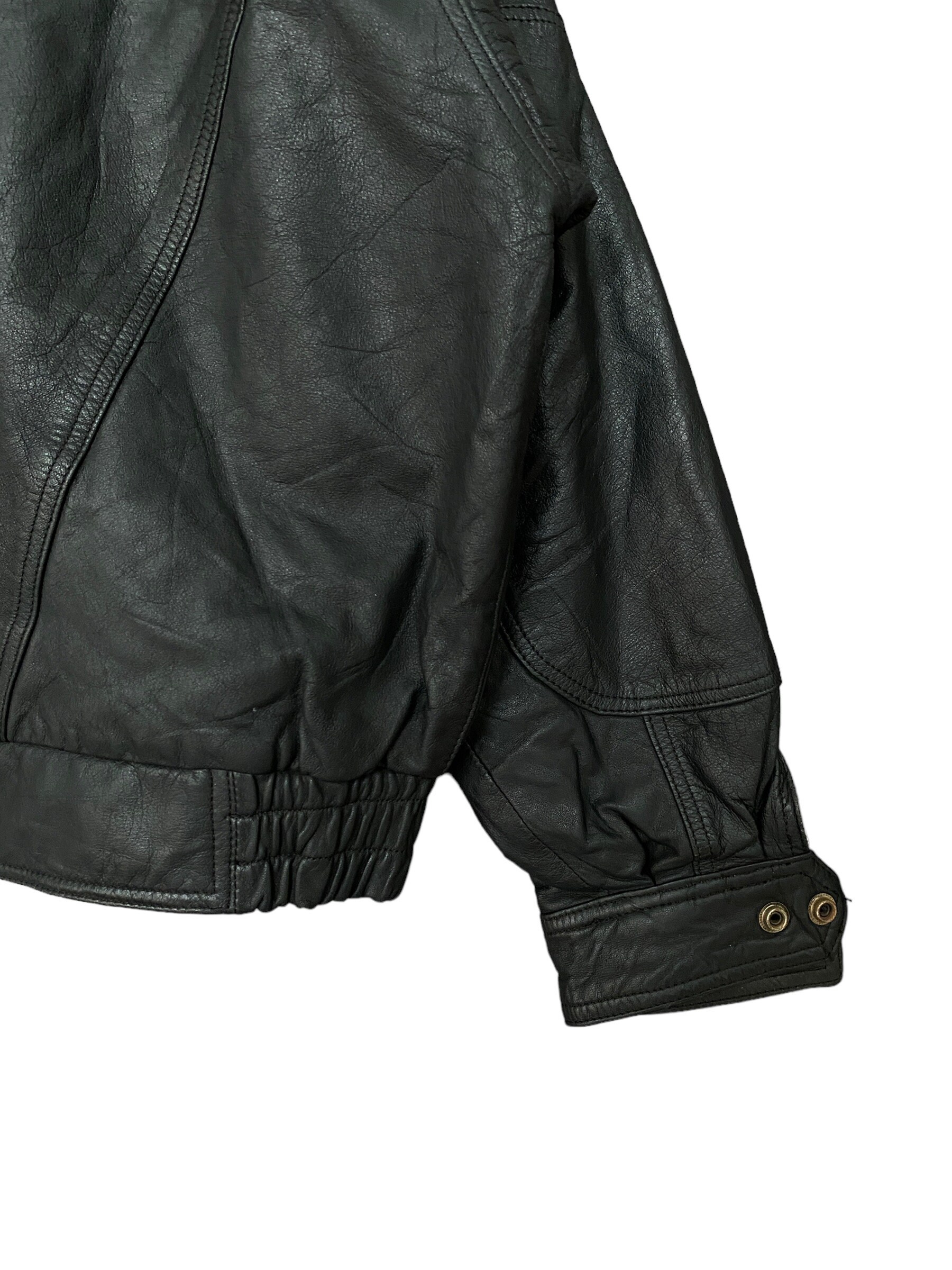 Rare Vintage Valentino Uomo Leather Jacket 1990s - Etsy