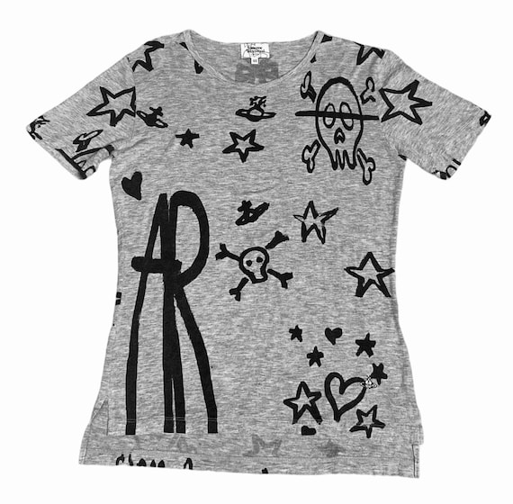 Rare Design Vintage Brand Vivienne Westwood T-shirt 1990s Rare Design Vintage Brand Vivienne Westwood T-shirt 1990s