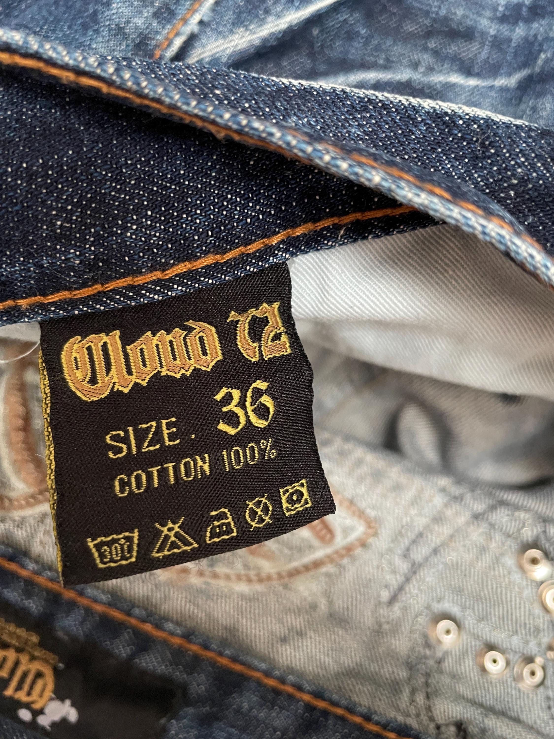 Rare Vintage Japanese Brand Cloudy 72 Jeans 2000s - Etsy