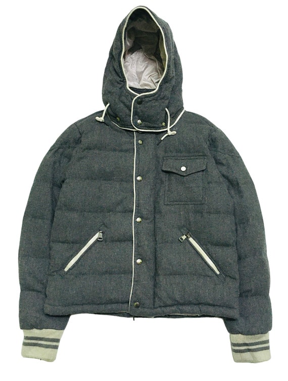 Rare Design Vintage Manhattan Transfer Puffer Jacket 2000s
