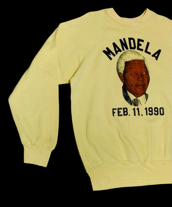 Rare Vintage Bob Marley Mandela Malcolm X Sweatsh… - image 3