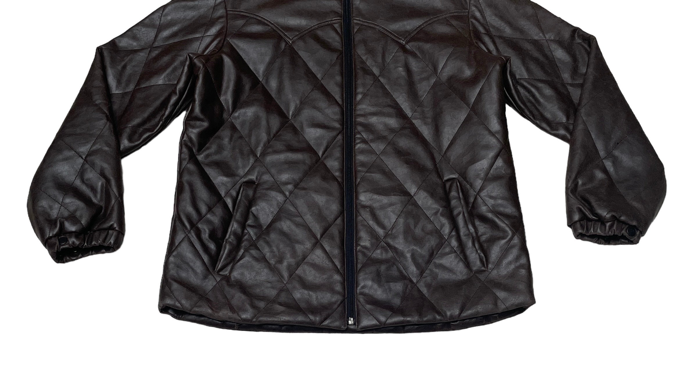 Rare Design Vintage Japanese Brand Takeo Kikuchi Leather Jacket 